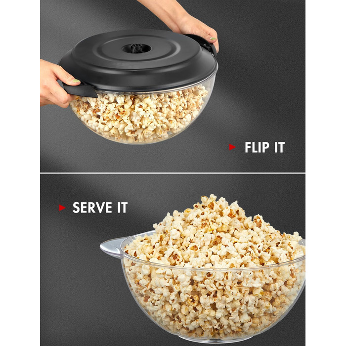 Машина для попкорна 5 л, 800 Вт черный Yabano