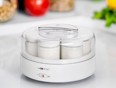 Йогуртниця на 7 порційних баночок по 160 мл Clatronic