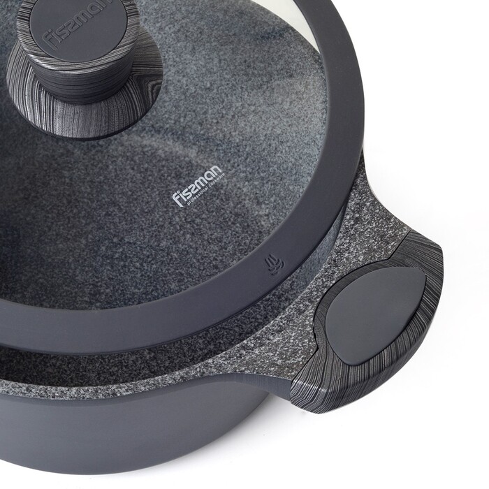 Каструля зі скляною кришкою 24 см 4,3 л PRESTIGE Fissman