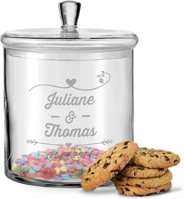 Банка для печенья с гравировкой GRAVURZEILE