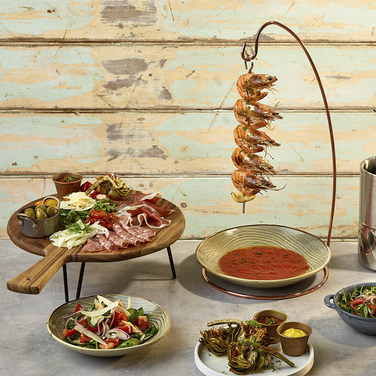 Доска для пиццы с ручкой 33 см, Acacia Wood, Genware