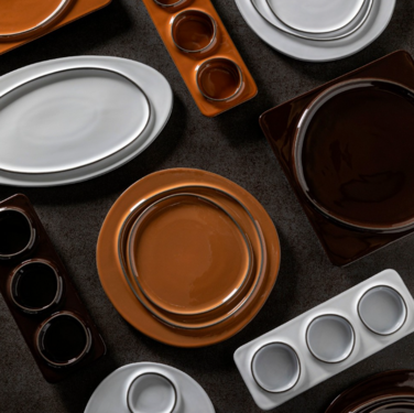 Сервировочное блюдо на 3 емкости 28 см 560673996156