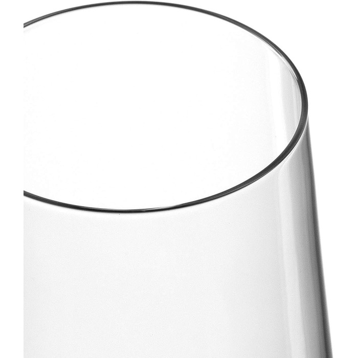 Келихи для рислінгу LEONARDO HOME PUCCINI (набір з 6 шт.) Келихи для вина, стійкі до подряпин (400 мл) Можна мити в посудомийній машині та довговічні Вічні келихи для білого вина Сучасний дизайн Келих для рислінгу Puccini 069540 6 келихів (келих для ігрис