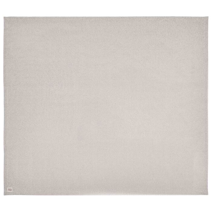 ARDESTO Скатертина Oliver, 136х220см, 100% бавовна, сірий світлий