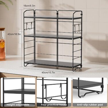 Ярусна металева стійка для зберігання AHOMSEL