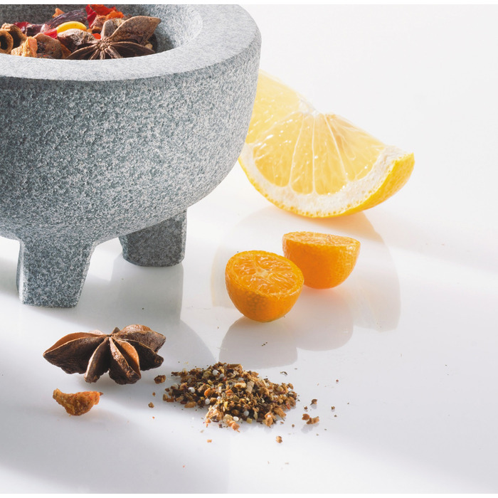 Ступка з товкачем гранітна, 10 см Crunchy Gefu