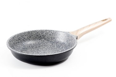 GIPFEL Сковорода OLIVER 20х5, 0см Матеріал : Литий алюміній, індукційне дно, антипригарне гранітне покриття PFLUON, бакелітова ручка 0565 GIPFEL