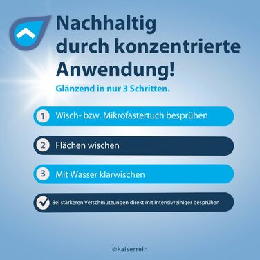 Засіб для миття кухонних меблів 1 л KaiserRein professional