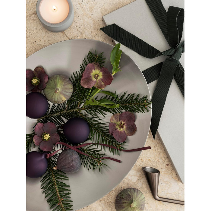 Блюдо плоске 34 см, матова нержавіюча сталь Ondea Blomus