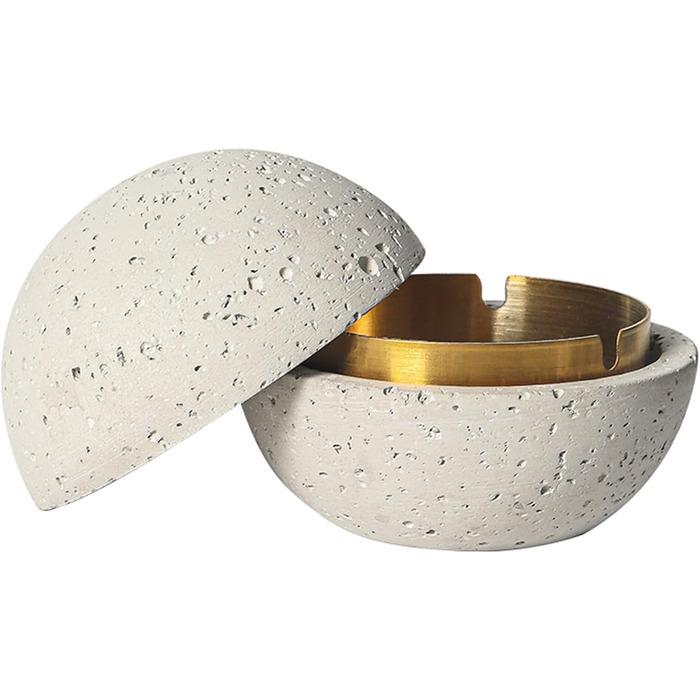 Попільничка 12,5 см білий Cutfouwe