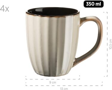 Набор посуды на 4 персоны, 20 предметов, Confino MÄSER