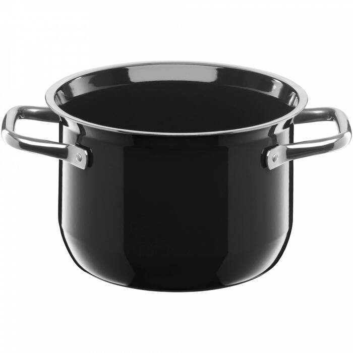 Каструля висока 18 см, чорна Compact Silit
