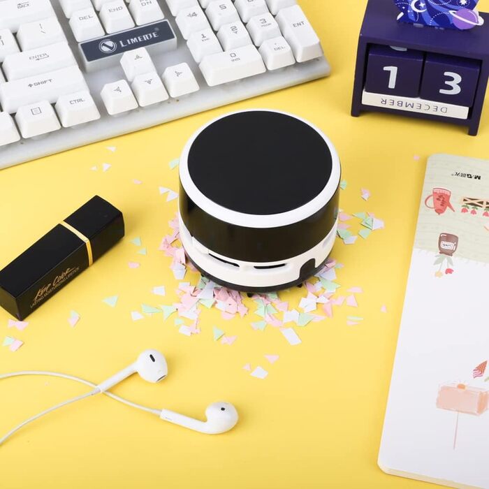 Міні-пилосос бездротовий 3 Вт чорний FineInno