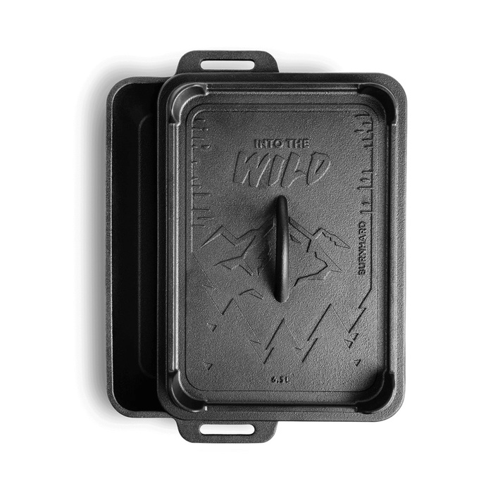 Форма для выпечки чугунная с крышкой 6,5 л Burnhard