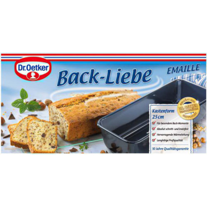 Форма для випічки пирога / хліба 25 х 11 см Back - Liebe Dr. Oetker