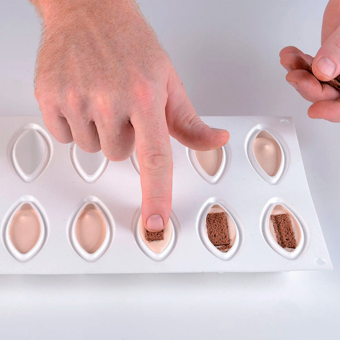 Quenelle Форма силіконова 63x29 mm, h 28 mm