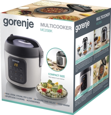 Мультиварка Gorenje MC2SBK (7158406)