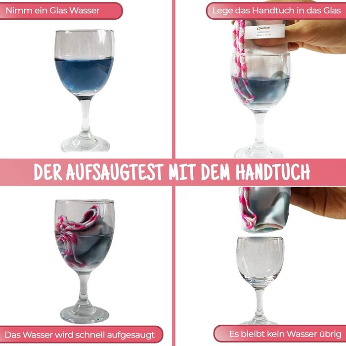 Рушники для дітей з бавовни 18 шт. рожевий Omilion