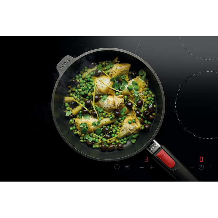 Сковорода 26 см з титановим покриттям зі знімною ручкою NOWO Woll