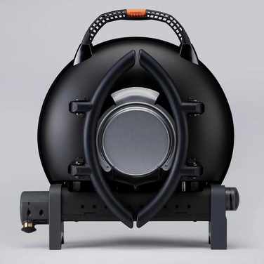 КОМПЛЕКТ Портативний переносний газовий гриль O-GRILL 600T, чорний + шланг в подарунок! Код: 011677