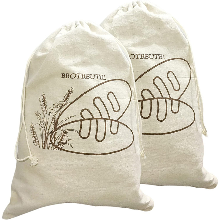 Мішок для хліба 40 х 30 см, набір 2 предмети WECOLKIR