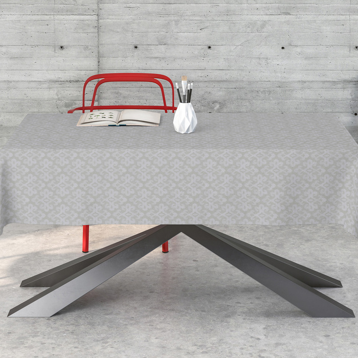 Скатерть Aitana textil Daumier Lino в рулоне, жаккард, ширина 140 см