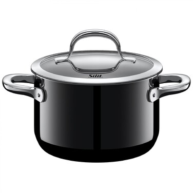 Каструля, глибока 16 см Passion Colours Black Silit