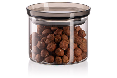ARDESTO Storage Jar Fresh, 380мл, стекло, пластик, прозрачный