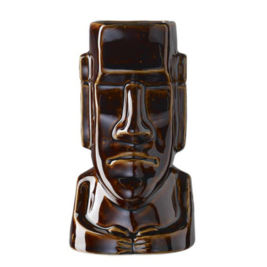 Стакан Тики 500 мл, коричневый, Moai, Tiki Tropical, Urbanbar (Урбанбар)