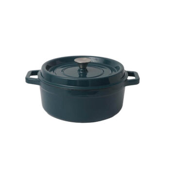 Кастрюля чугунная 24 см Tierra темно-зеленый 830379 NOIS