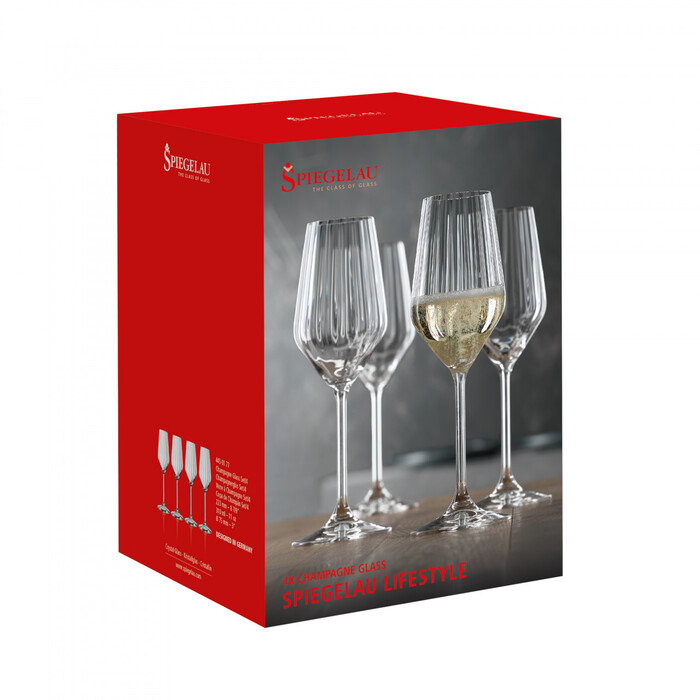 Набір келихів для шампанського, 4 предмети Lifestyle Spiegelau