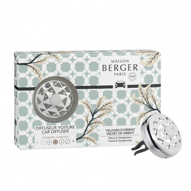 Дифузор для автівки Maison Berger Paris ADAGIO з ароматом VELVET OF ORIENT