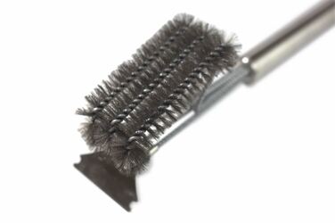 Щітка для гриля преміум-класу 3в1 (щітка + скребок + відкривачка) GRILLI 777720 Код: 006407