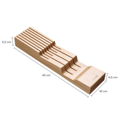 Підставка дерев'яна для зберігання ножів Fiskars All Steel (1062890)