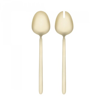 Набір ложок для салату, 2 предмети, золотисті Stella Blomus