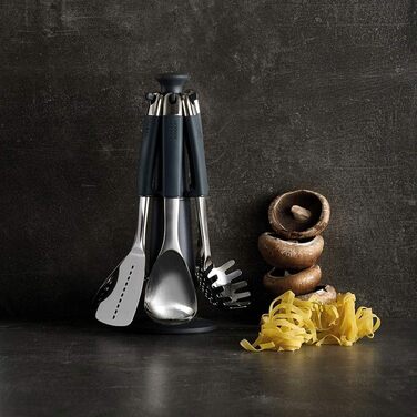 Набір посуду Joseph Joseph Elevate Carousel, 6 предметів, багатобарвний (блок з нержавіючої сталі, чорний)