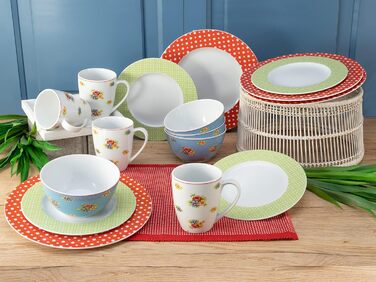 Набір посуду на 4 персони, 16 предметів, Emily Creatable