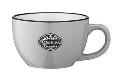 ARDESTO Floerino Cup, 480 мл, Серый, Керамика