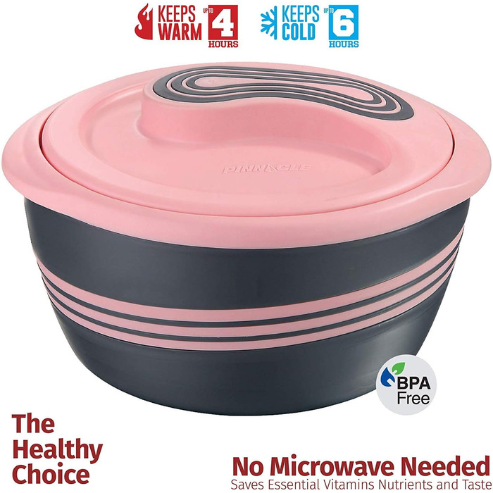 Термоконтейнер 3,4 л з кришкою, рожевий Pinnacle