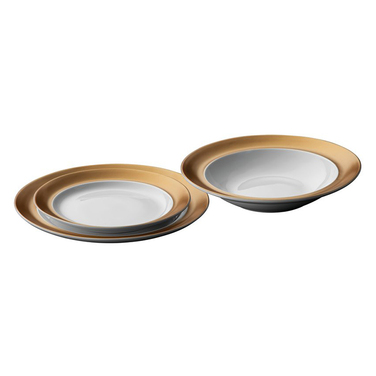 Набір тарілок BergHOFF GEM, білий, 3 шт.