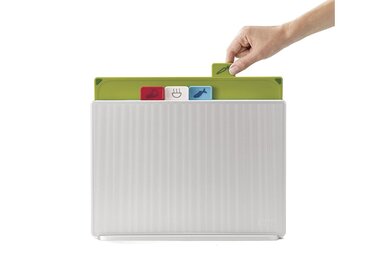 Набір обробних дощок срібний Index Large Joseph Joseph