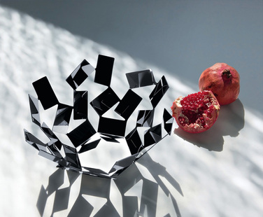 Ваза для фруктів 27,3х13х27,3 см біла Scirocco Alessi