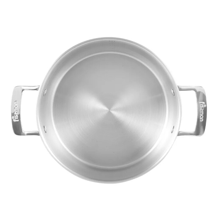 Каструля із скляною кришкою 24 см 5,4 л Fobus Fissman