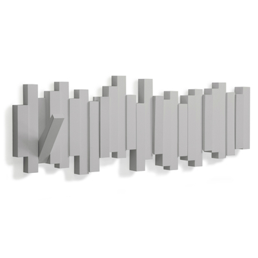 Вешалка настенная sticks серая Umbra