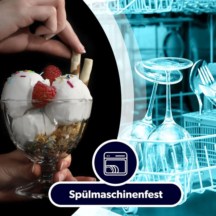 Набор креманок для мороженого 6 шт. 300 мл KADAX