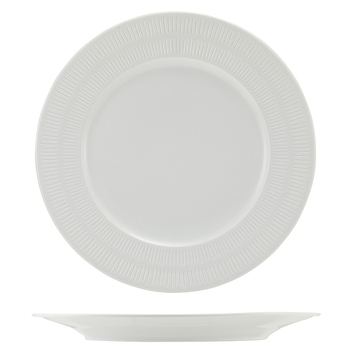 Тарелка 25.5 см, Incise Porcelain Solara, GenWare