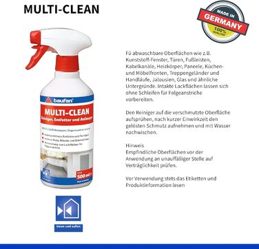 Засіб для миття кухонних меблів 500 мл Baufan