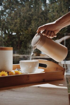 Термос-кавник 0,8 л нержавіюча сталь, золотистий BOHORIA