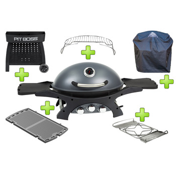 Портативний газовий гриль Sportsman 3 Pit Boss Код: 011108