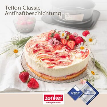 Форма для випікання з відповідною кришкою для прямого транспортування форма для випікання та транспортування (пружинна форма 24 см), 24 шт., 8